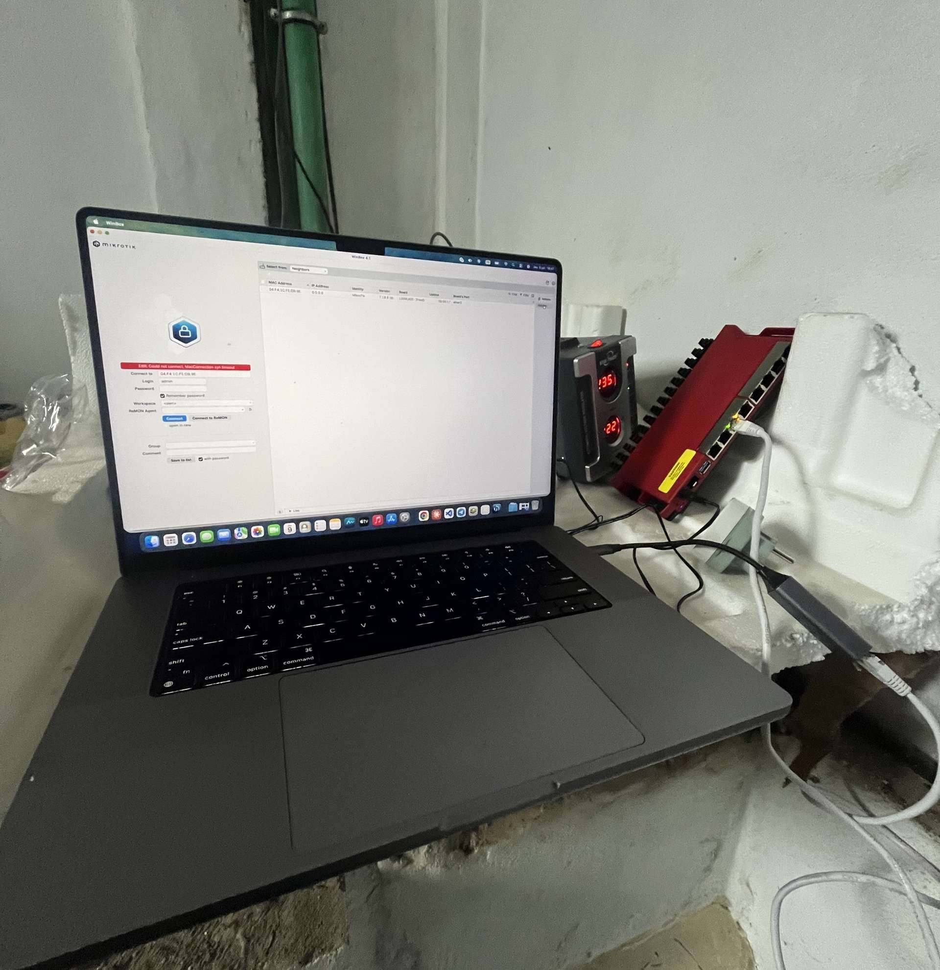 Configuration MikroTik — Client entreprise